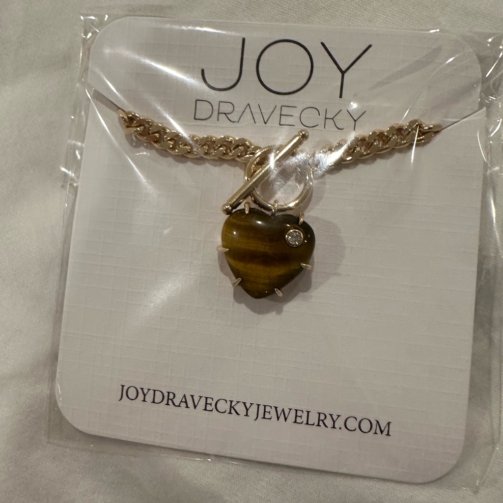 Joy Dravecky Lover Necklace Tiger Eye